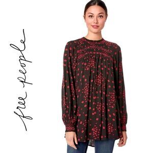 NWT Free People Flowers in Her Hair Tunic